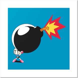 Bomberman / Dyna Blaster (Big Bomb) Posters and Art